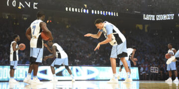 Alpha Phi Alpha Steps For Stu Scott At UNC