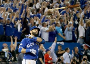 Bautista’s Epic Blast Prompts Best Bat Flip Ever