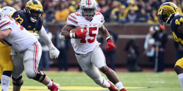 OSU’s Elliott Let His Legs Do The Talking Against Michigan