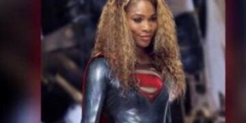 Super Serena Chasing Down Crook Caught On Tape