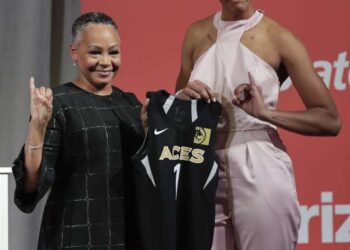 Skee-Wee!: No. 1 Pick Wilson, WNBA Prez Borders, Rep AKA At Draft