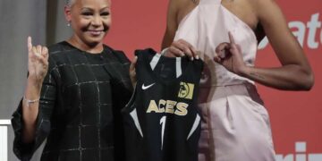 Skee-Wee!: No. 1 Pick Wilson, WNBA Prez Borders, Rep AKA At Draft