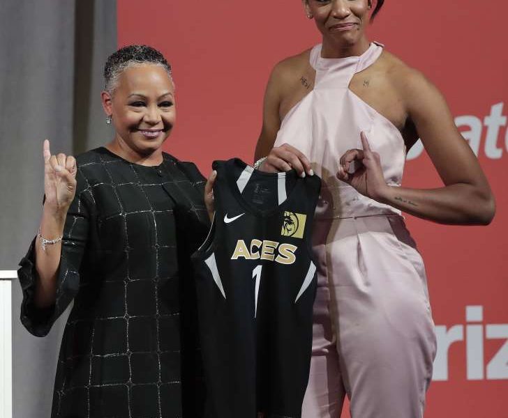 Skee-Wee!: No. 1 Pick Wilson, WNBA Prez Borders, Rep AKA At Draft