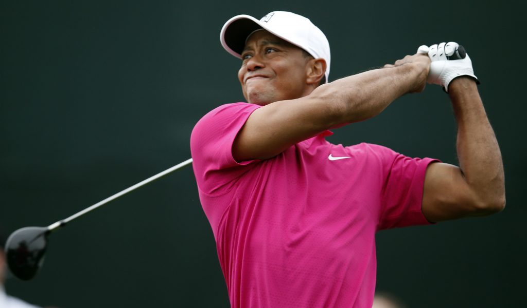 TIGER WOODS IS THE ENGINE THAT DRIVES THE GOLF WORLD