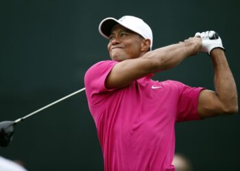 TIGER WOODS IS THE ENGINE THAT DRIVES THE GOLF WORLD