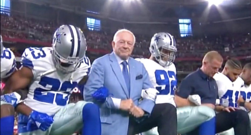 FUTURE NFL FREE AGENTS, DRAFT PICKS, AND FANS, JERRY JONES IS SHOWING YOU WHAT IT REALLY MEANS TO BE A 'COW-BOY'