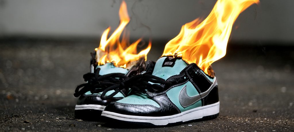 WHILE CRITICS BURN THEIR SHOES, KAP'S COURAGE IS REWARDED BY NEW NIKE DEAL