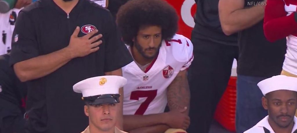 BLACK VETERAN EXPLAINS WHY HE KNEELS WITH KAP
