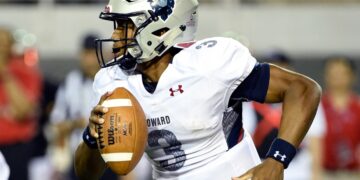 NO SOPHOMORE JINX FOR HOWARD QB CAYLIN NEWTON