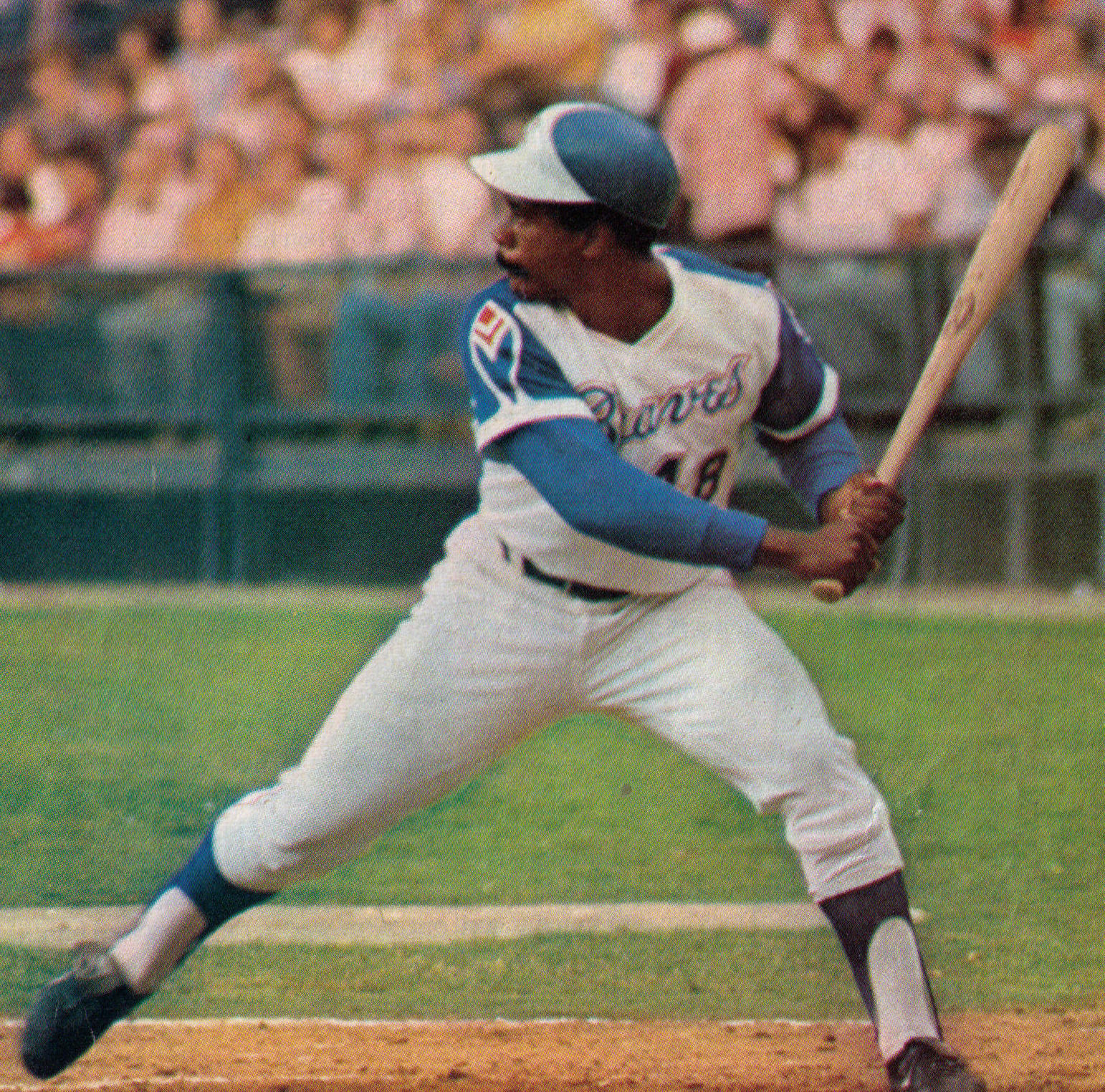 Atlanta Braves Ralph Garr in on deck circle during game vs St. Louis  News Photo - Getty Images