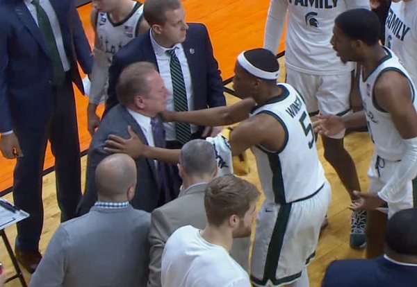 YES, COACHES CAN GO TO FAR IN ADMONISHING PLAYERS AND TOM IZZO DID JUST THAT TO AARON HENRY