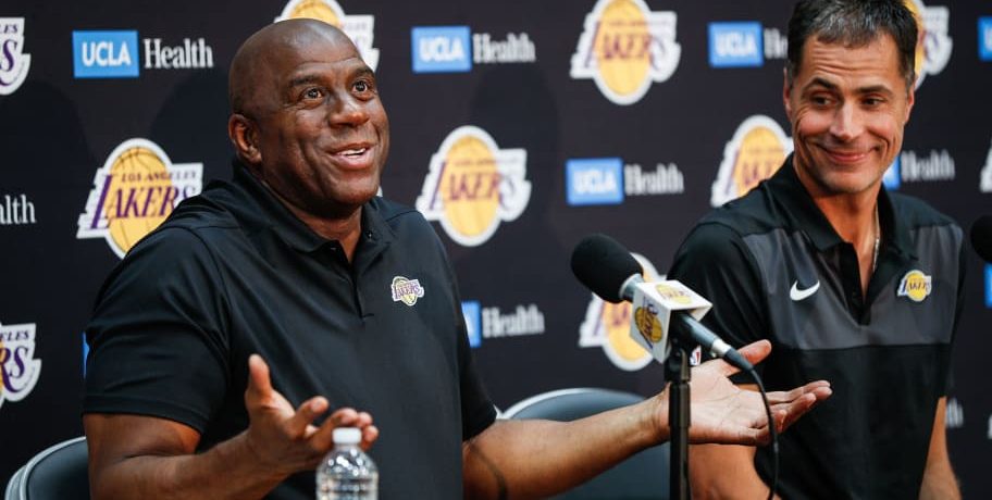 MAGIC DETAILS CHAOS WITHIN THE LAKER FRONT OFFICE