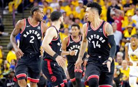RAPTORS TAKE 2-1 FINALS LEAD OVER GOLDEN STATE