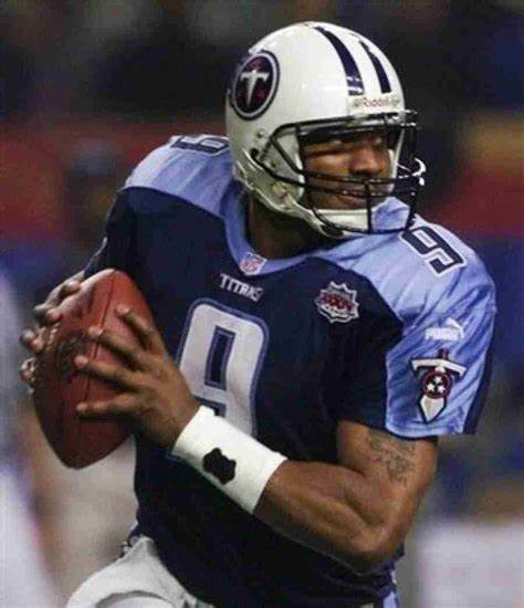 Steve McNair #9 Tennessee Titans Champion NFL Football Jersey 40