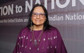 PRESIDENTIAL MEDAL OF FREEDOM WINNER HARJO TALKS ABOUT WASHINGTON NFL NAME CHANGE ON 'IN AND OUT OF SPORTS'