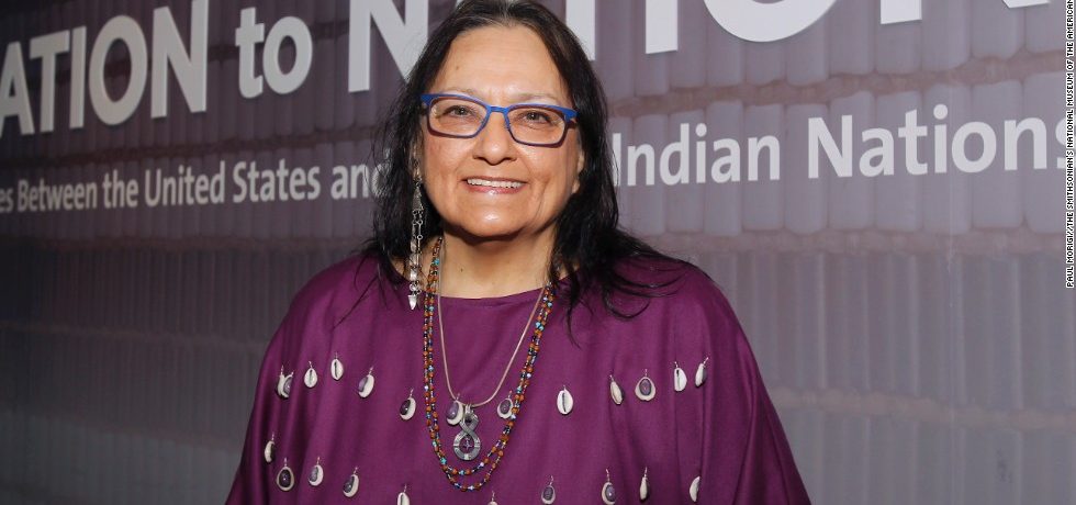 PRESIDENTIAL MEDAL OF FREEDOM WINNER HARJO TALKS ABOUT WASHINGTON NFL NAME CHANGE ON 'IN AND OUT OF SPORTS'