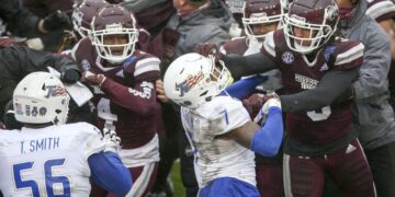 MISSISSIPPI STATE-TULSA POSTGAME BRAWL SHOWS LACK OF LEADERSHIP