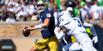 Tigers Have No Luck (56-3) Versus Irish in Historic Game, but Experienced a Great Moment